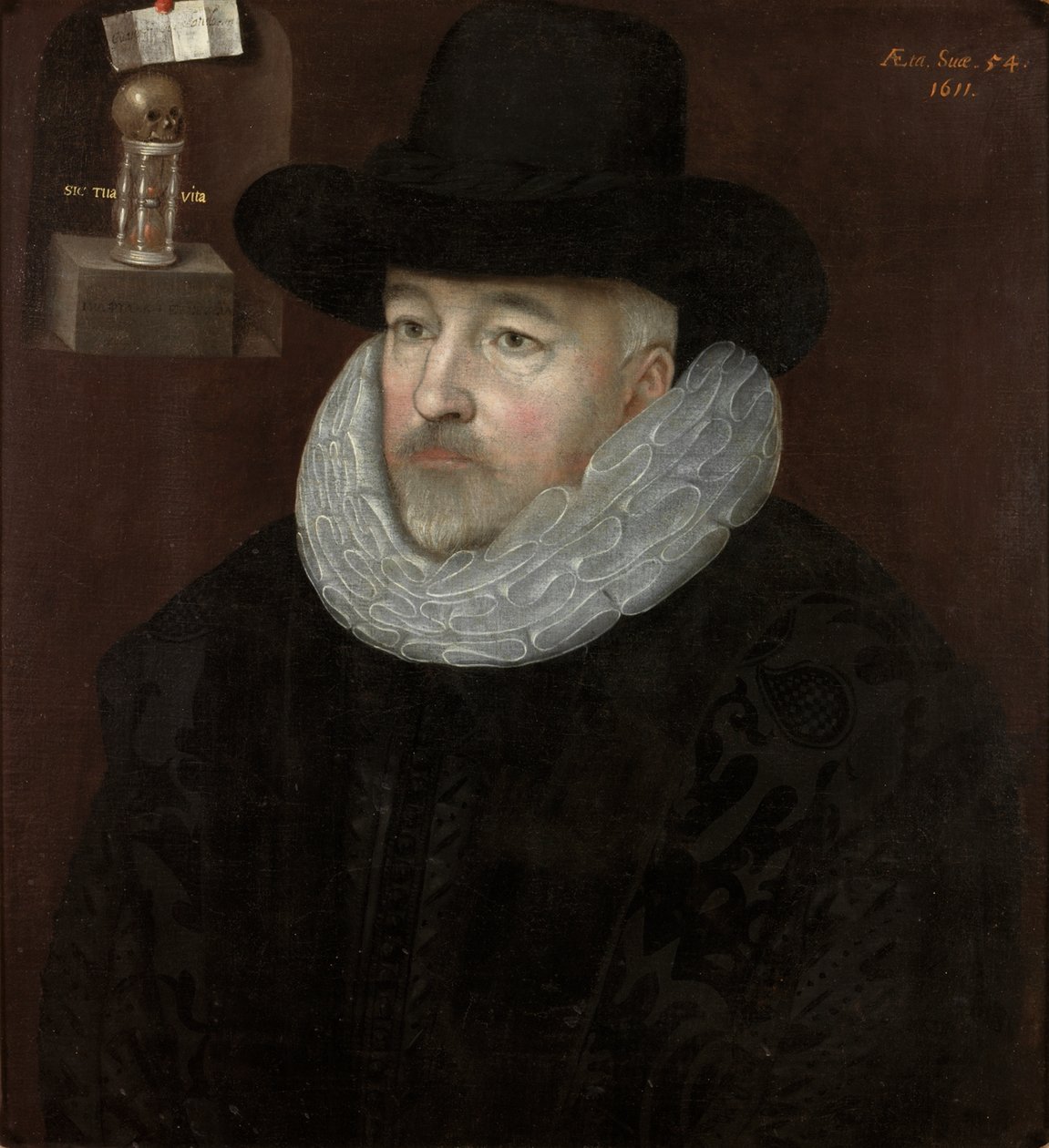 Porträt eines Mannes von Marcus Garret Gheeraerts the Younger