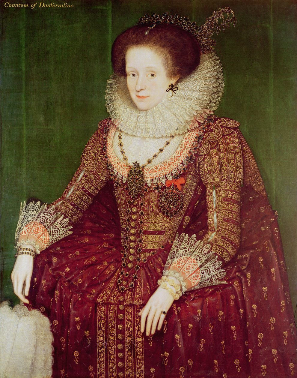 Margaret Hay, Gräfin von Dunfermline von Marcus Gheeraerts