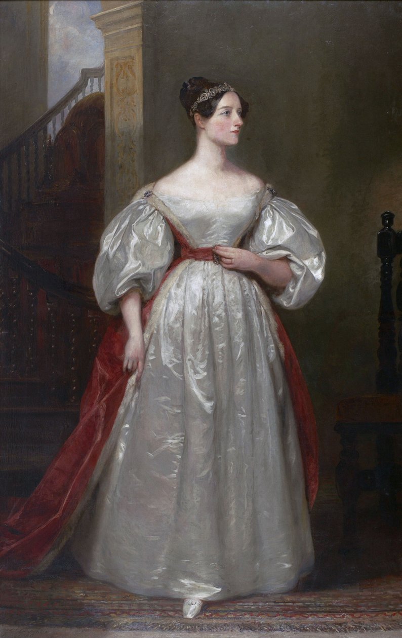 Porträt von Ada Lovelace (1815-1852) von Margaret Sarah Carpenter