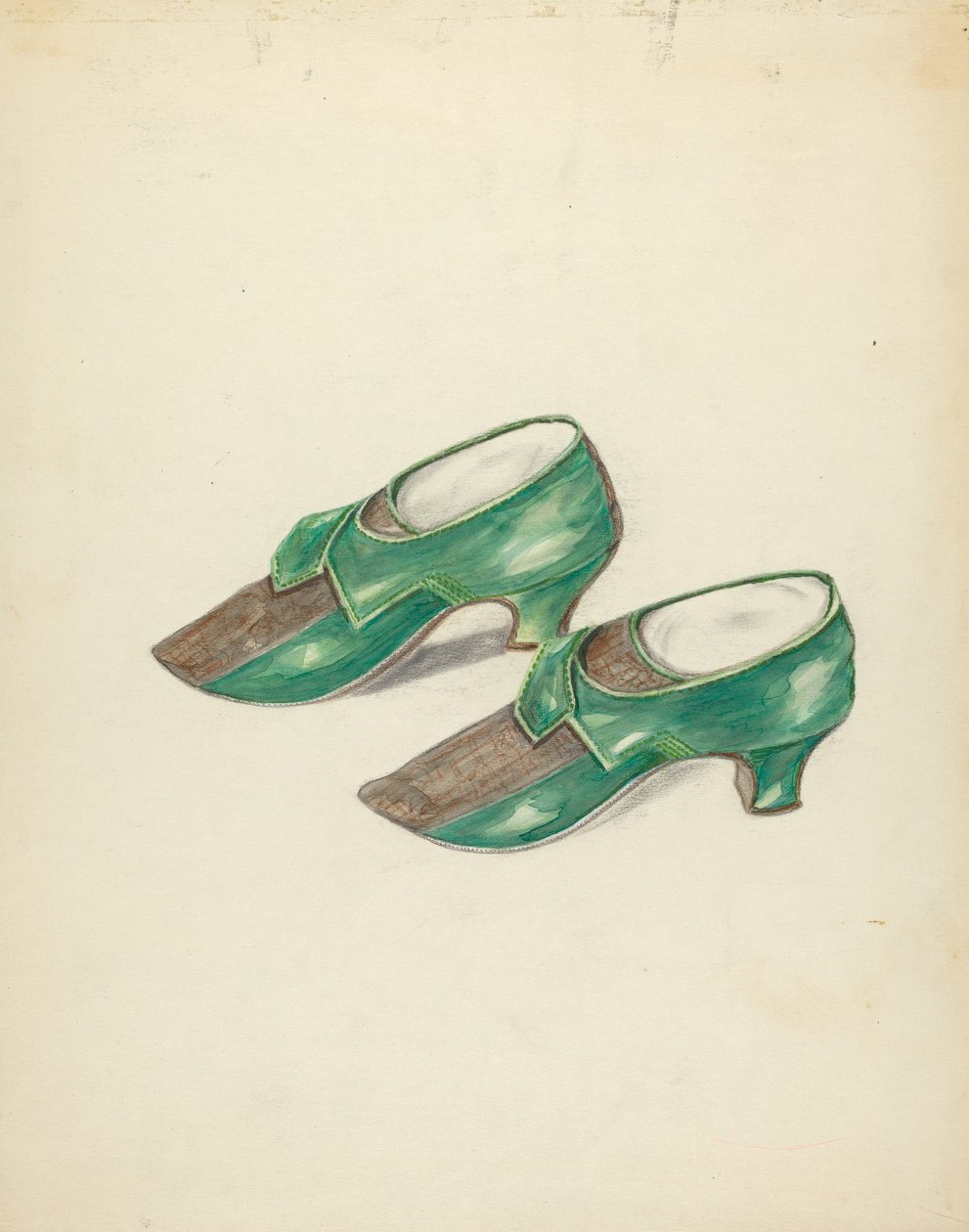 Damenschuhe, ca. 1940 von Margaret Concha