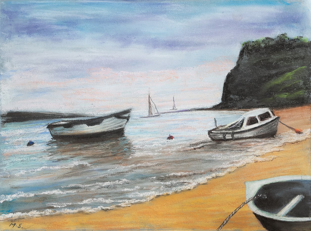 Shaldon Beach South Devon von Margo Starkey