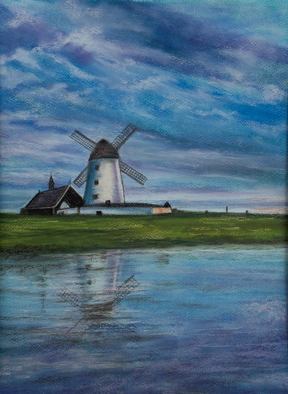 Windmühle..Holland von Margo Starkey