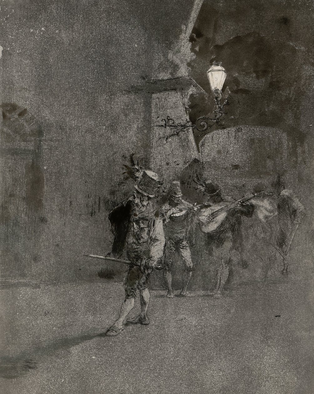 Die Nachtwache von Marià Fortuny