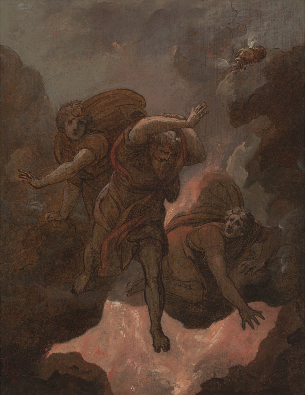 Das Urteil über Korah, Dathan und Abiram von Maria Hadfield Cosway