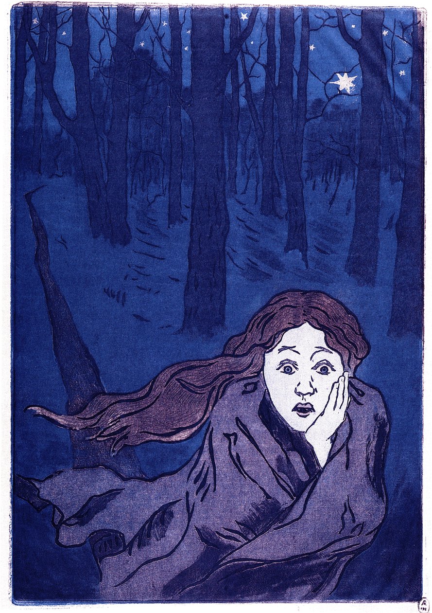 Die Angst, 1893-1894 von Maria Vasilyevna Yakunchikova