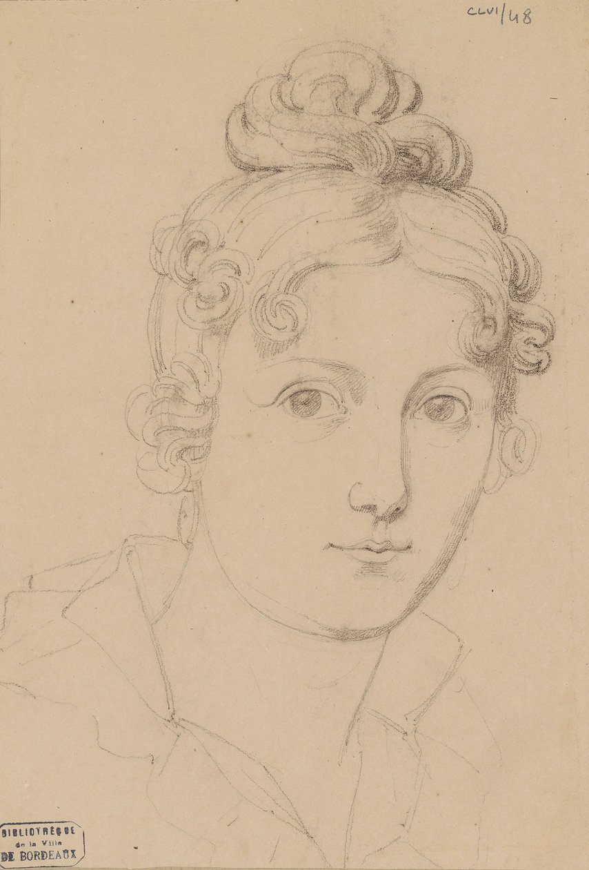 Selbstporträt, ca. 1830 von Maria del Rosario Weiss Zorrilla