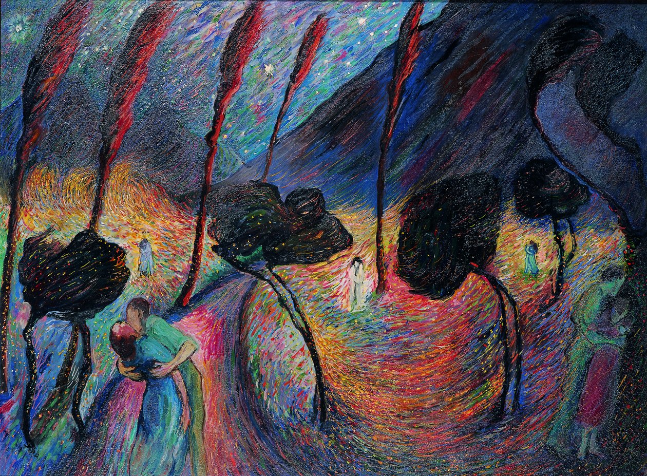 Wirbel der Liebe, ca. 1917 von Marianne von Werefkin