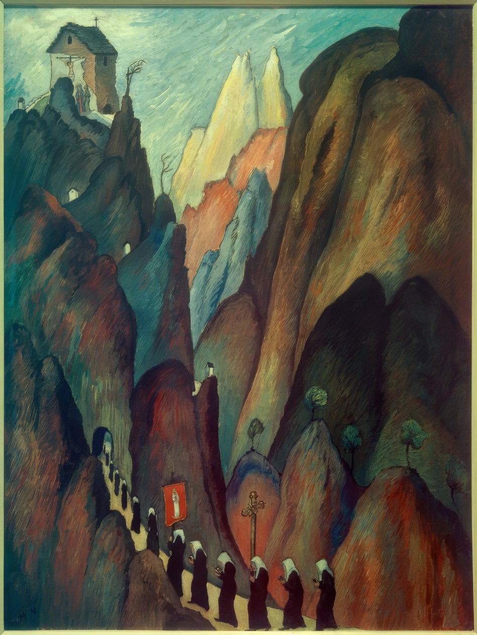 Der Kreuzweg II von Marianne von Werefkin