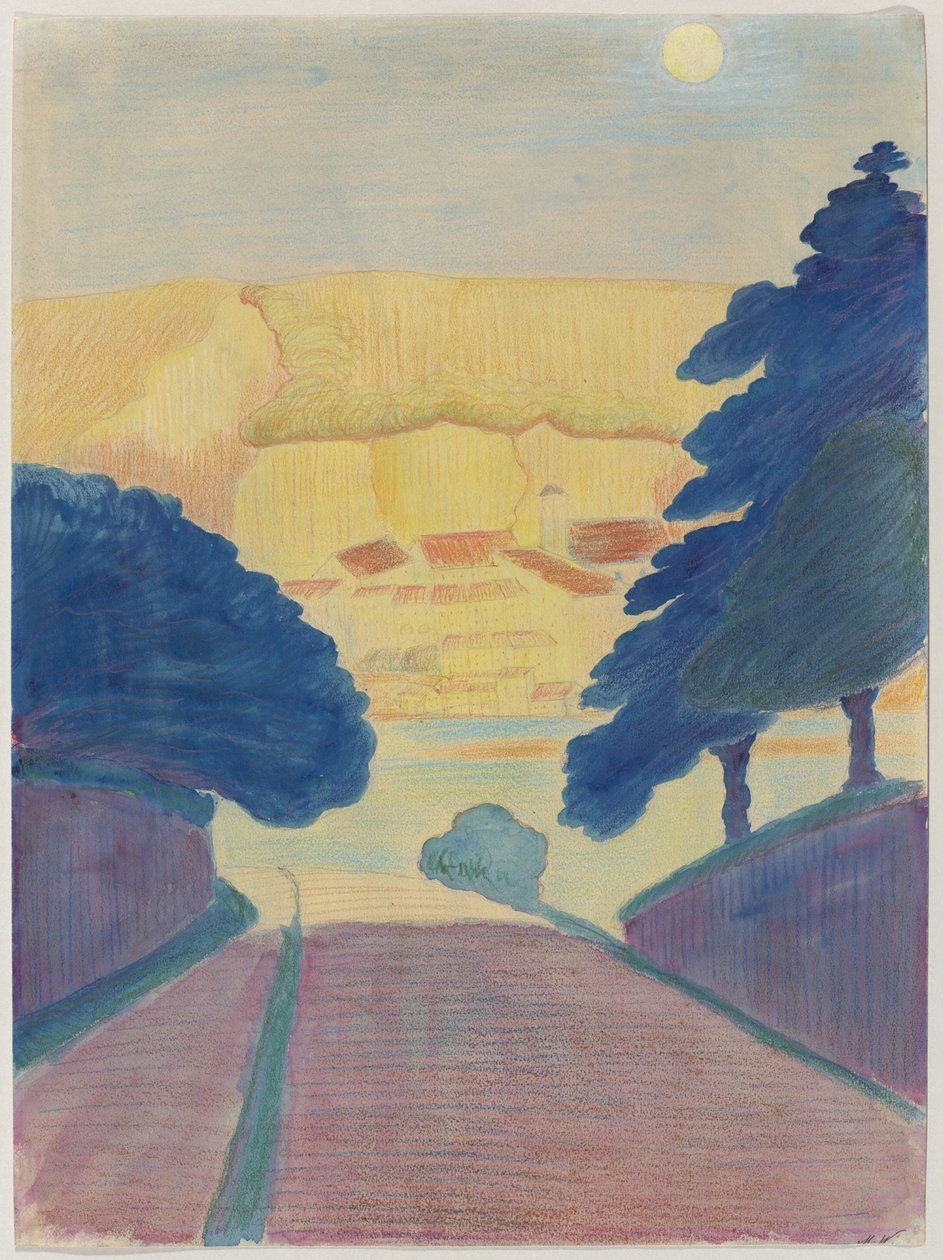 Wasserburg von Marianne von Werefkin