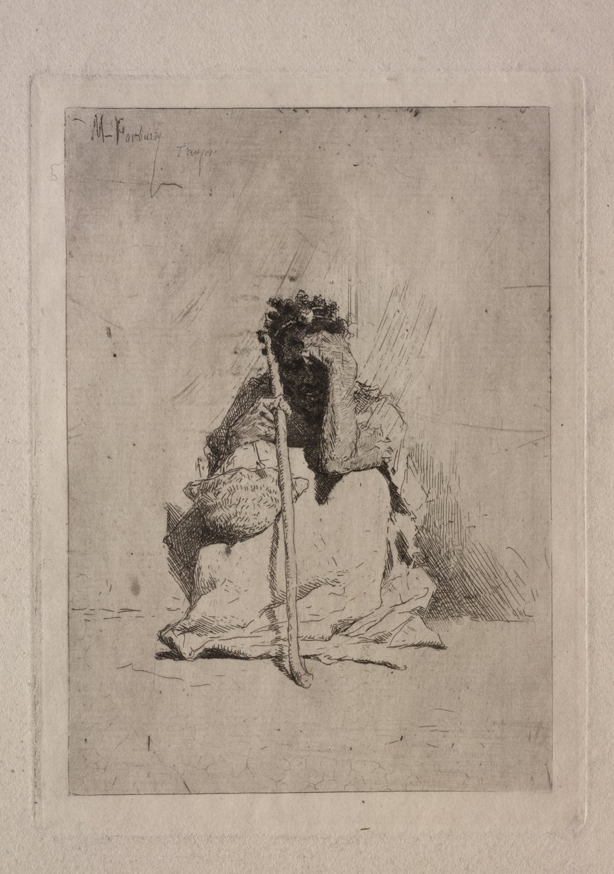 Bettler von Mariano Fortuny y Marsal