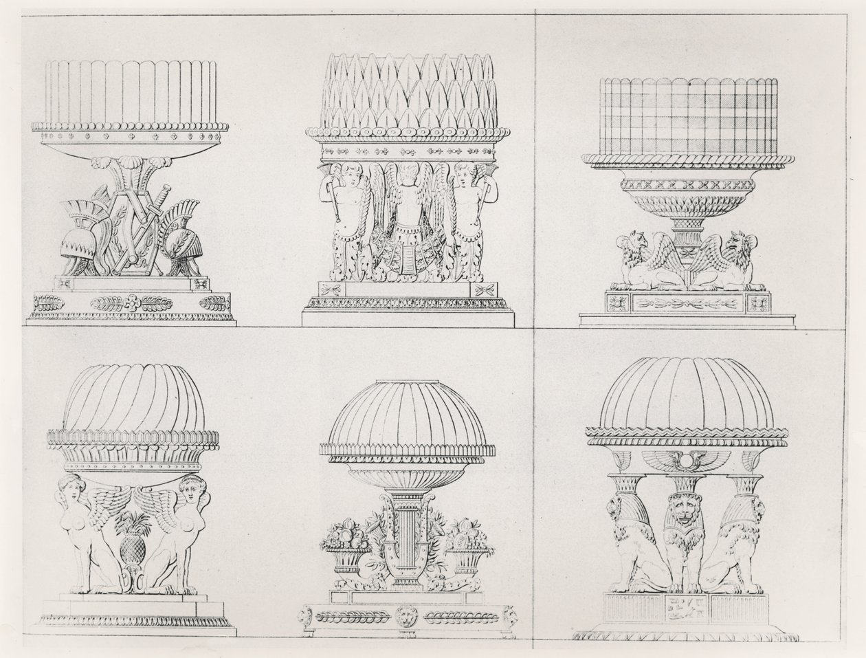 Entwürfe von Antoine Careme von Marie Antoine Careme