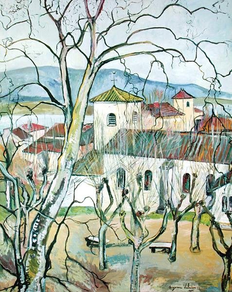 Das Dorf Saint-Bernard, Ain, 1929 von Marie Clementine (Suzanne) Valadon