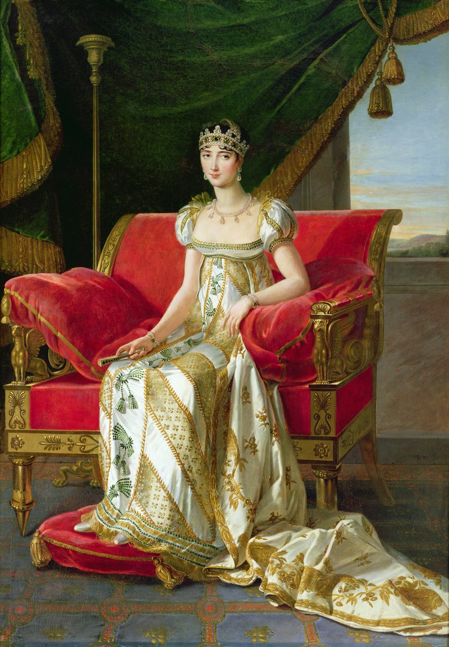 Marie Pauline Bonaparte (1780-1825) Prinzessin Borghese, 1808 von Marie Guilhelmine Benoist