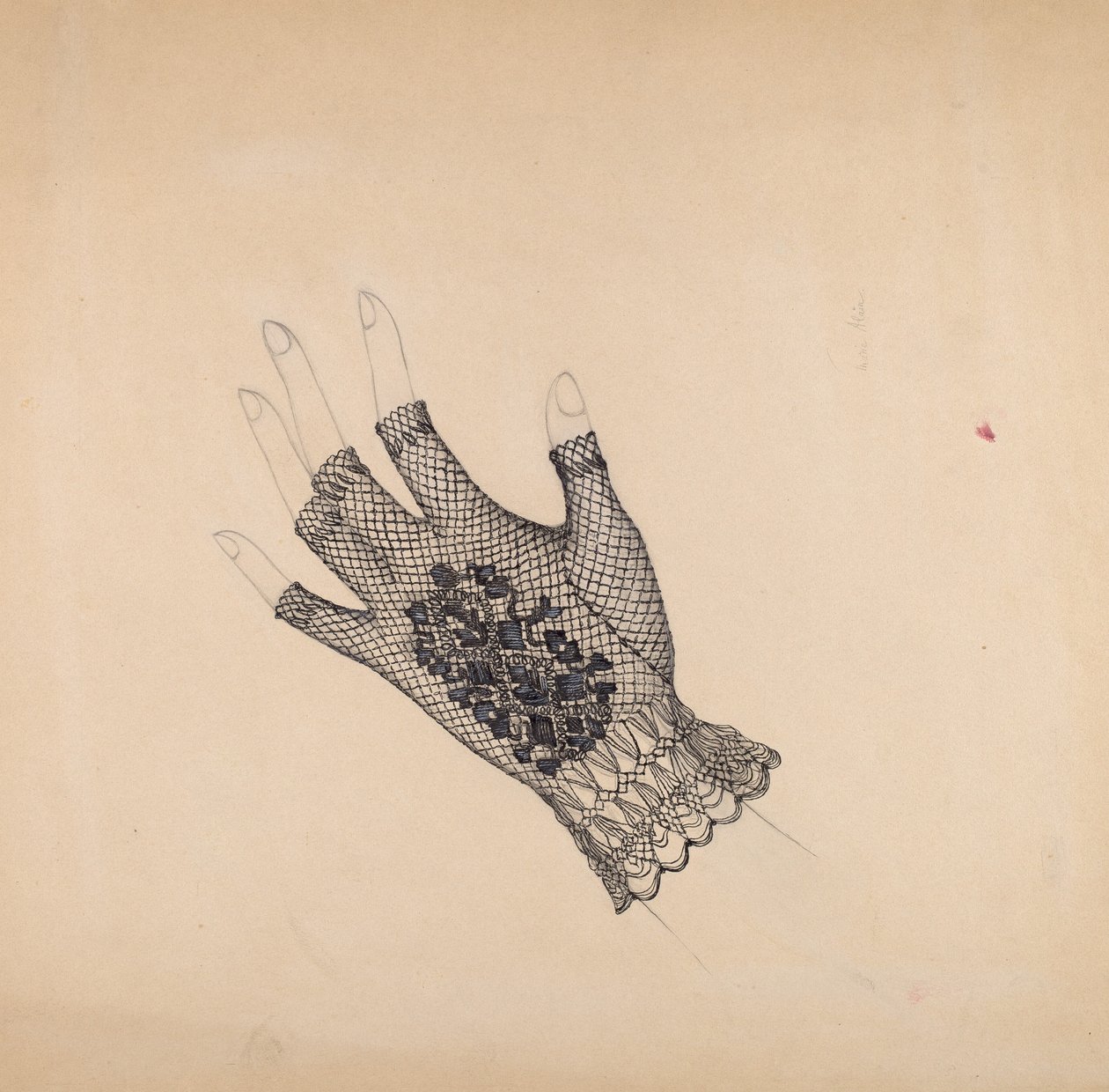 Handschuh, ca. 1938 von Marie Alain