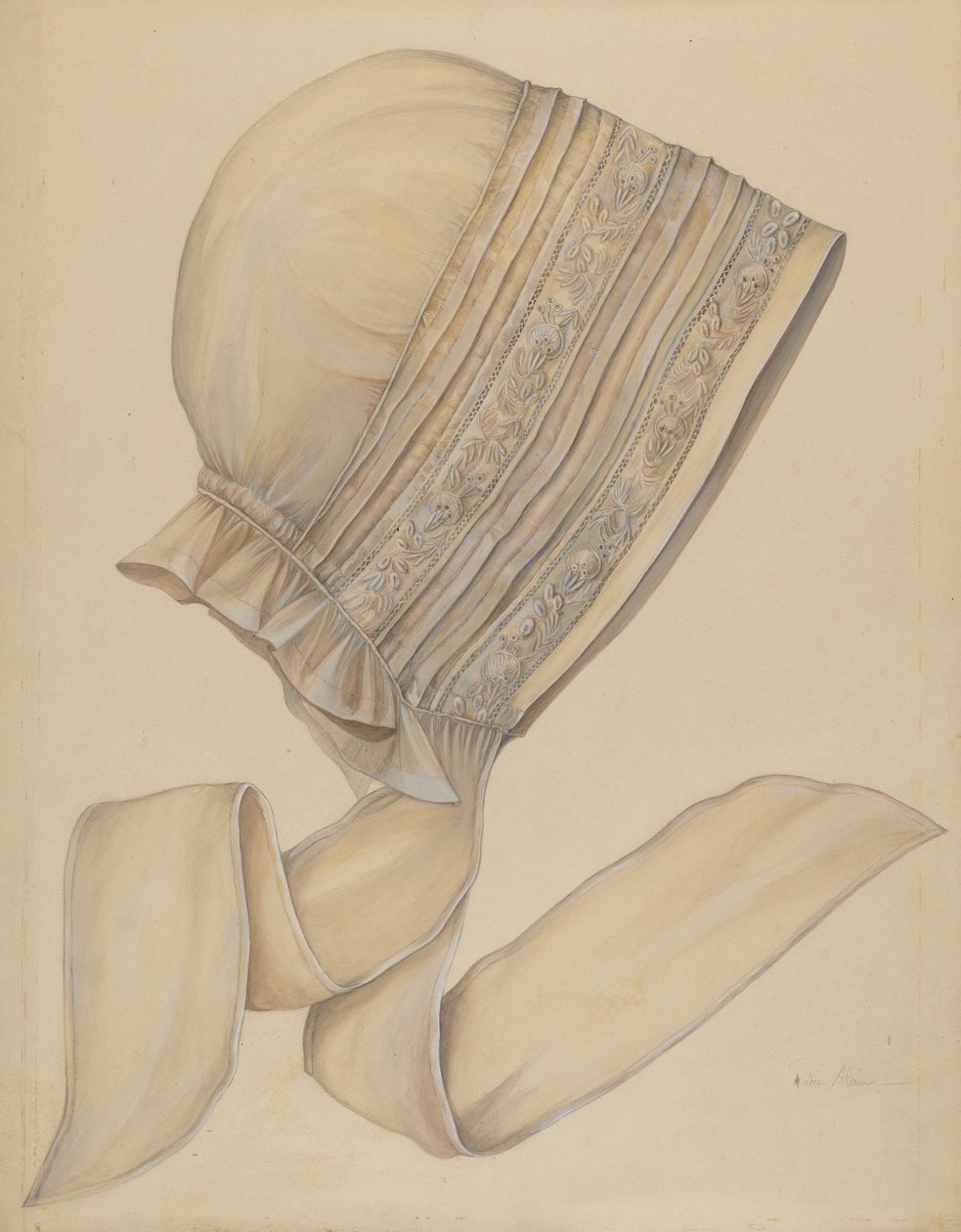 Nachtmütze, ca. 1939 von Marie Alain