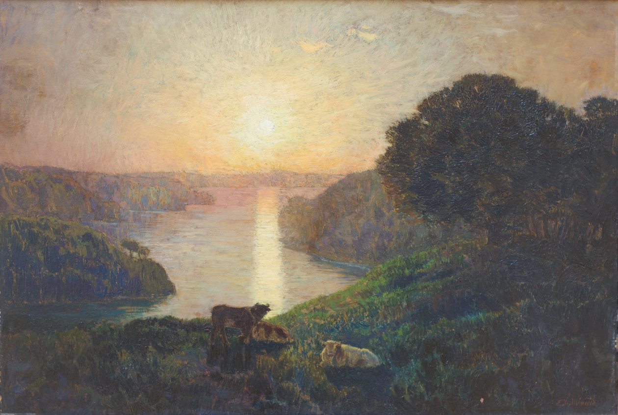 Der Fluss von Marie Auguste Emile Rene Menard
