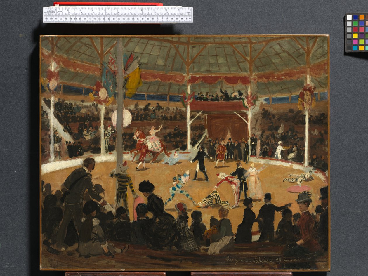 Der Zirkus, 1889 von Marie Clementine Valadon