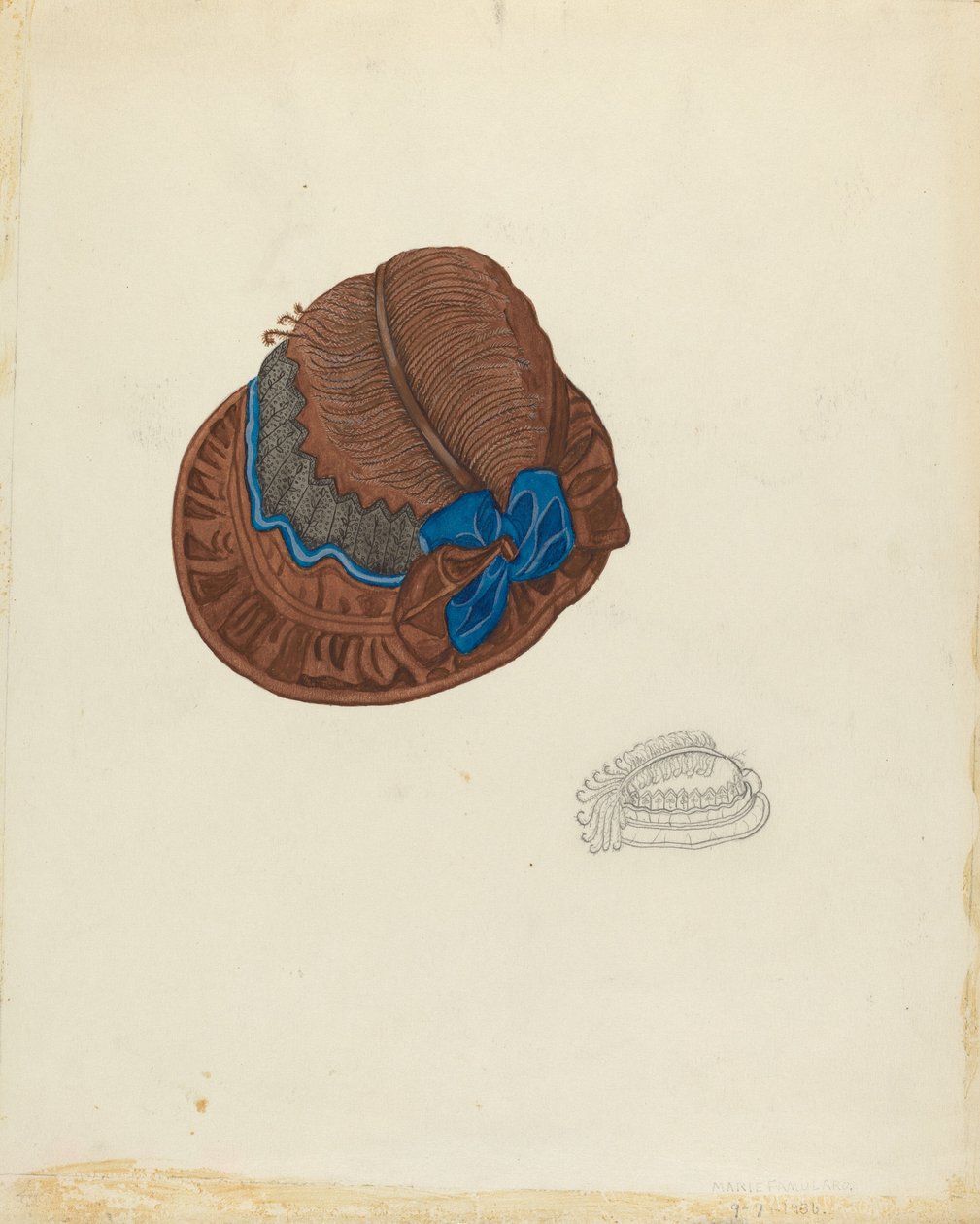 Hut, 1936 von Marie Famularo