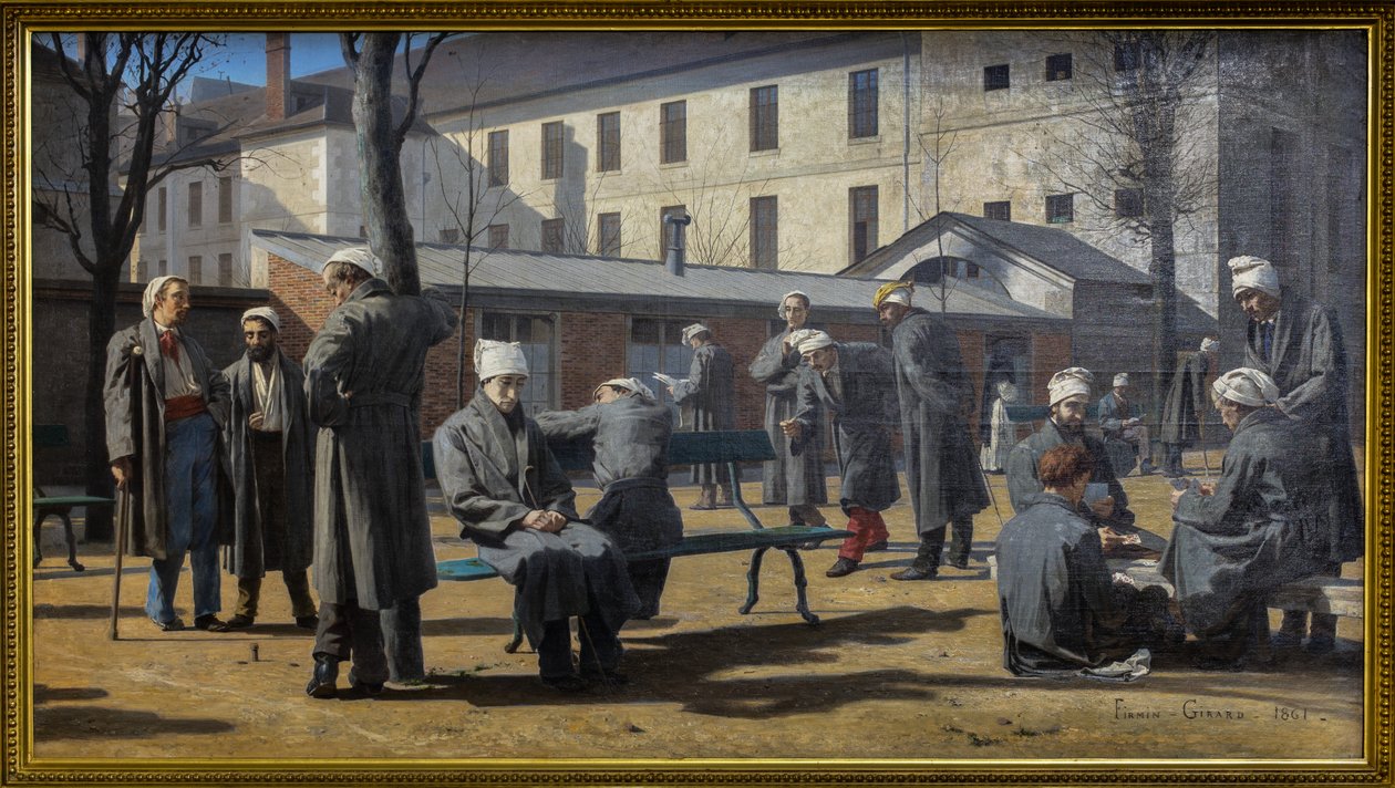 Die Genesenden von Marie Francois Firmin Girard