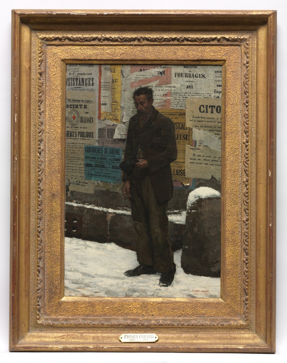 Der Veteran von Marie Francois Firmin Girard