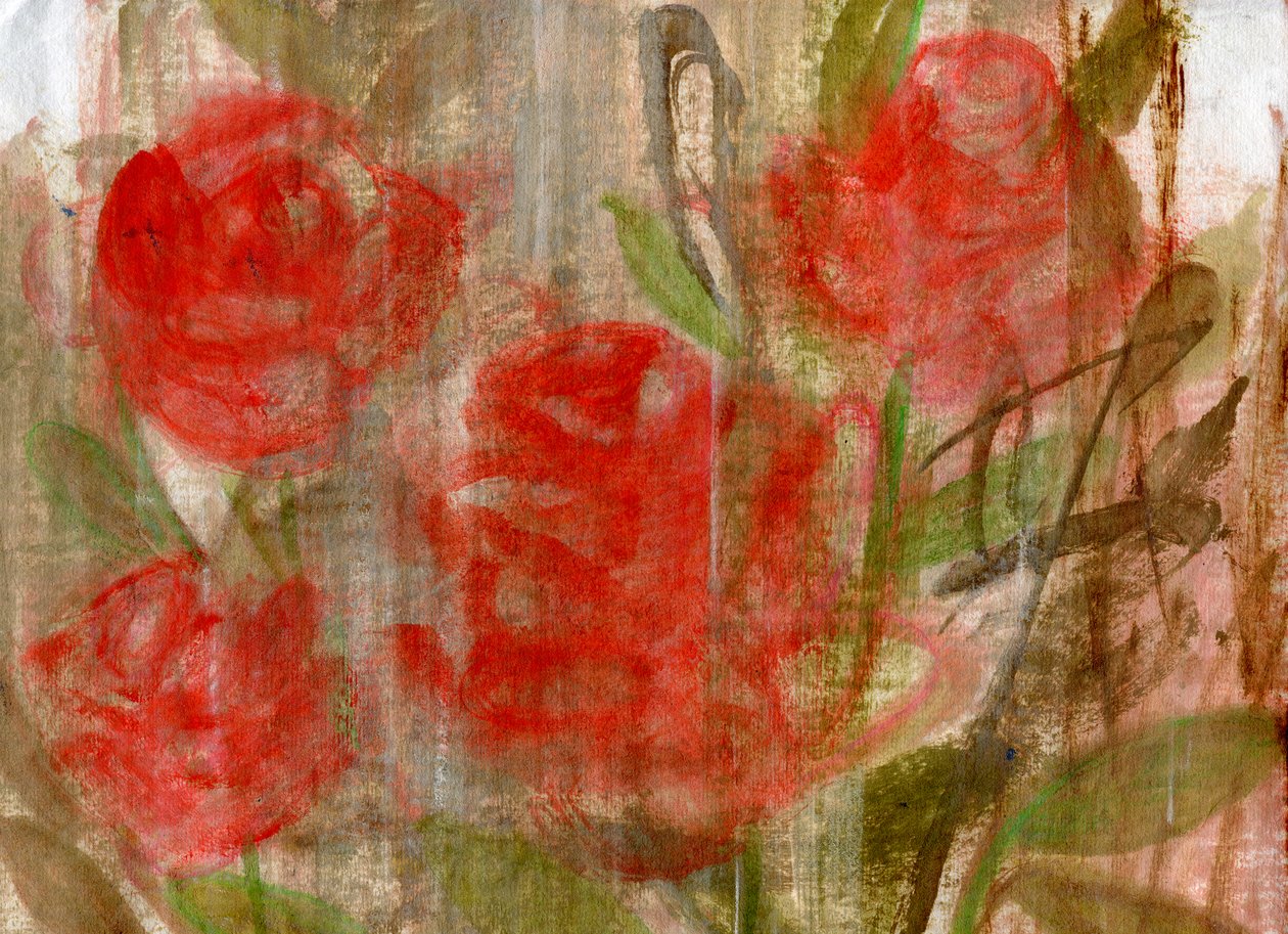 Rote Rosen von Marina Falco