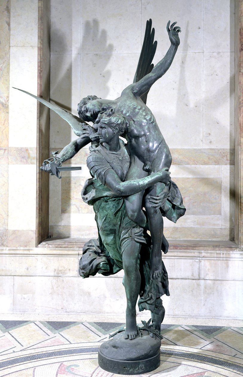Gloria Victis, 1874 von Marius Jean Antonin Mercie