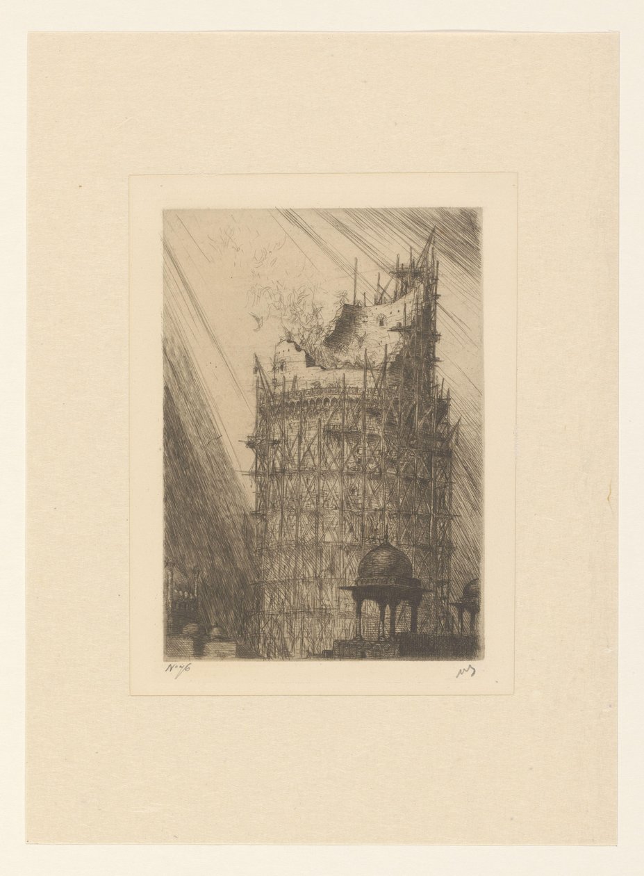 Verzauberter Turm von Marius Bauer (signed by artist)