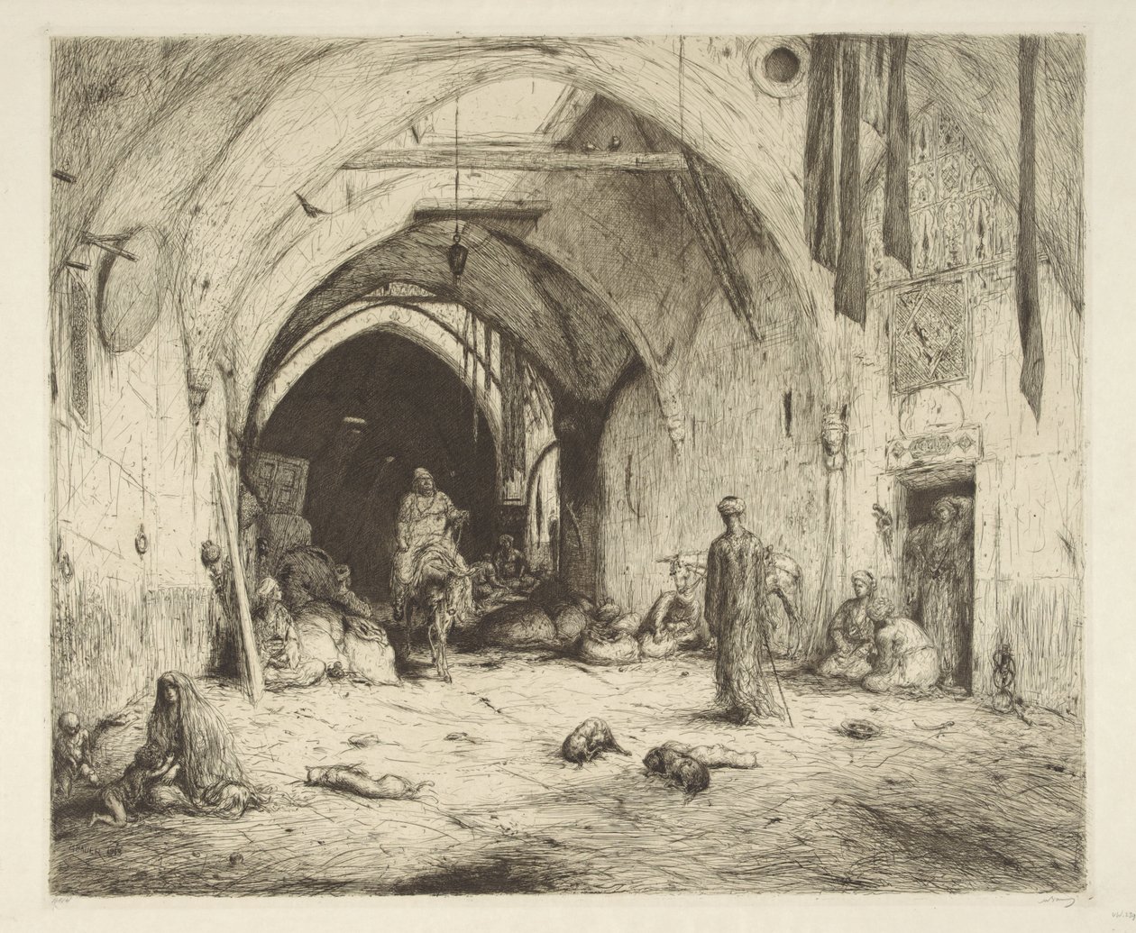 Basar in Damaskus von Marius Bauer