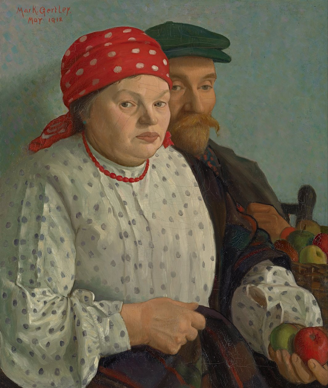 Die Apfelfrau und ihr Mann von Mark Gertler
