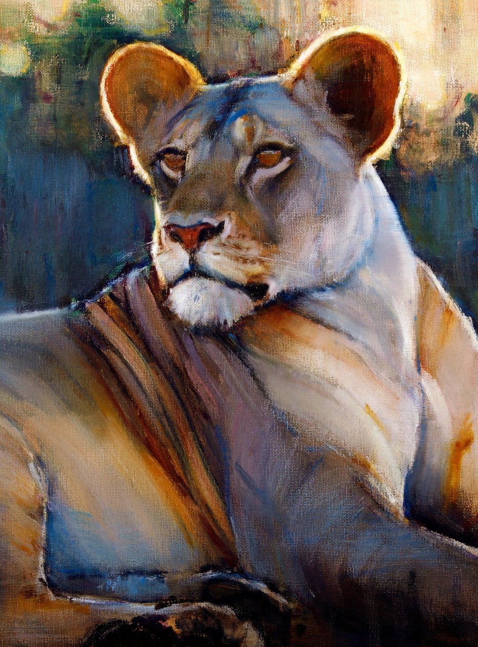 Chyulu Morgendämmerung (Detail) von Mark Adlington