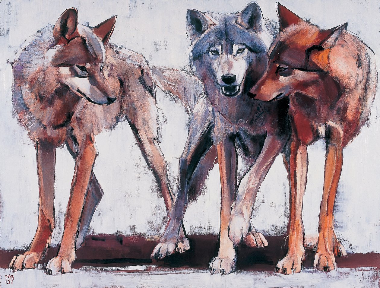 Rudelführer, 2001 von Mark Adlington