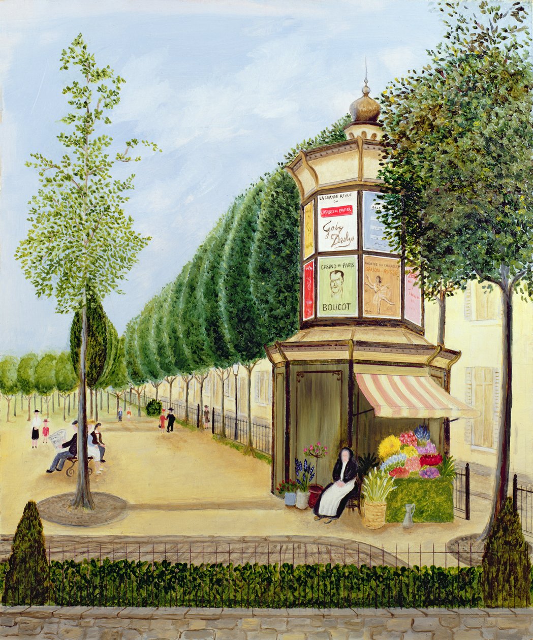 Place de Clichy, Paris von Mark Baring