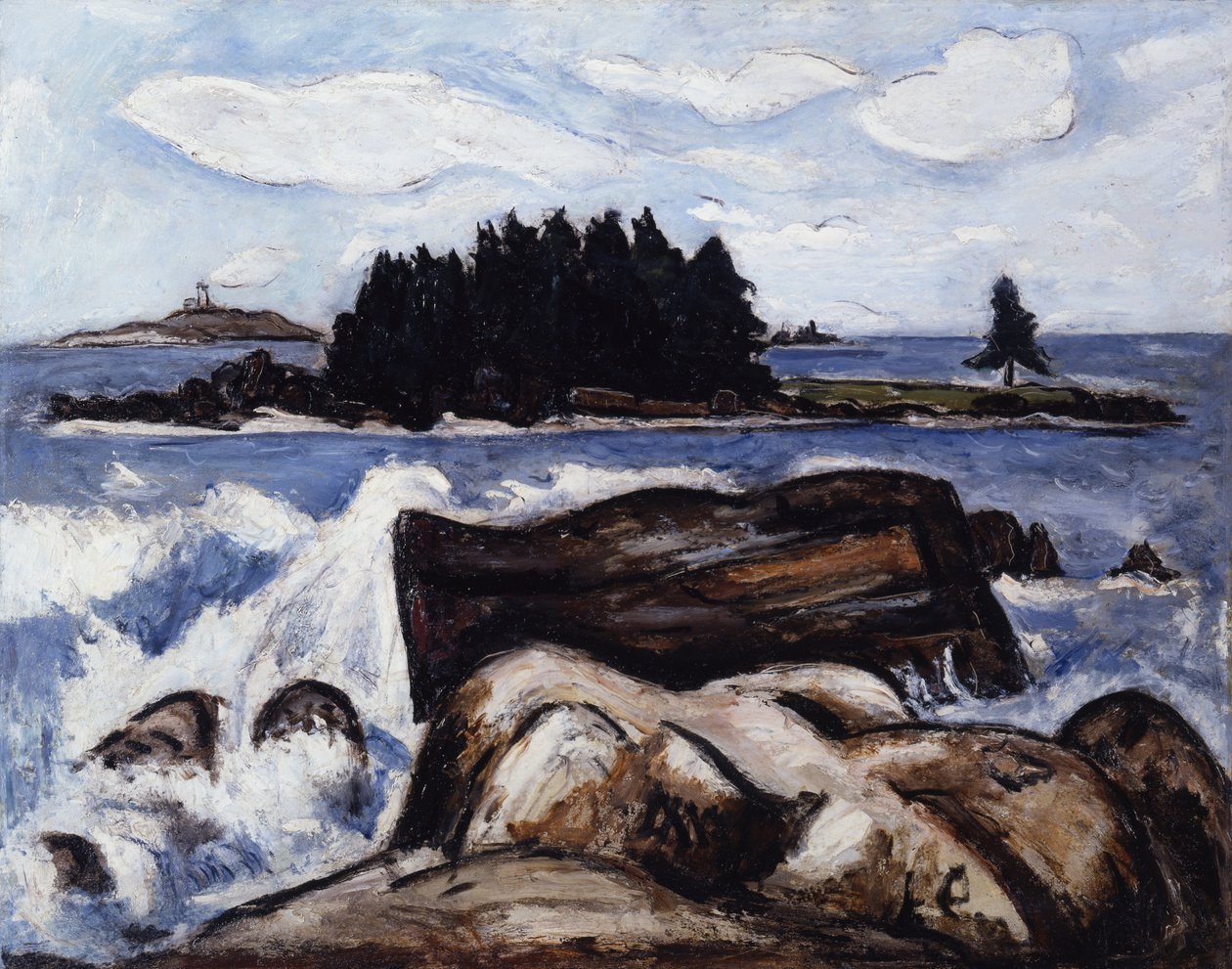 Jothams Insel von Marsden Hartley