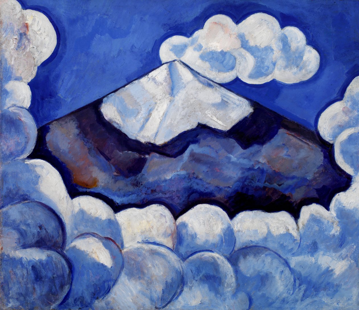 Popocatepetl, Lebhafter Morgen - Mexiko, 1932 von Marsden Hartley