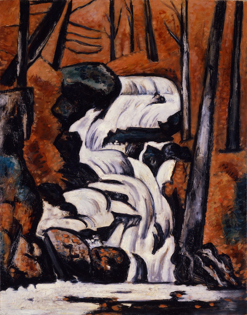 Smelt Brook Falls von Marsden Hartley
