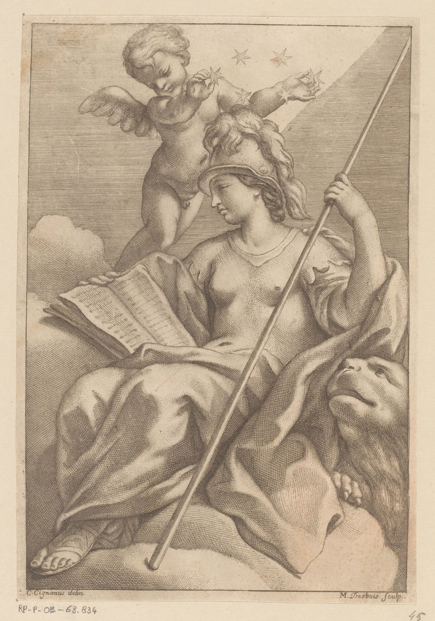 Personifikation von Venedig von Martial Desbois