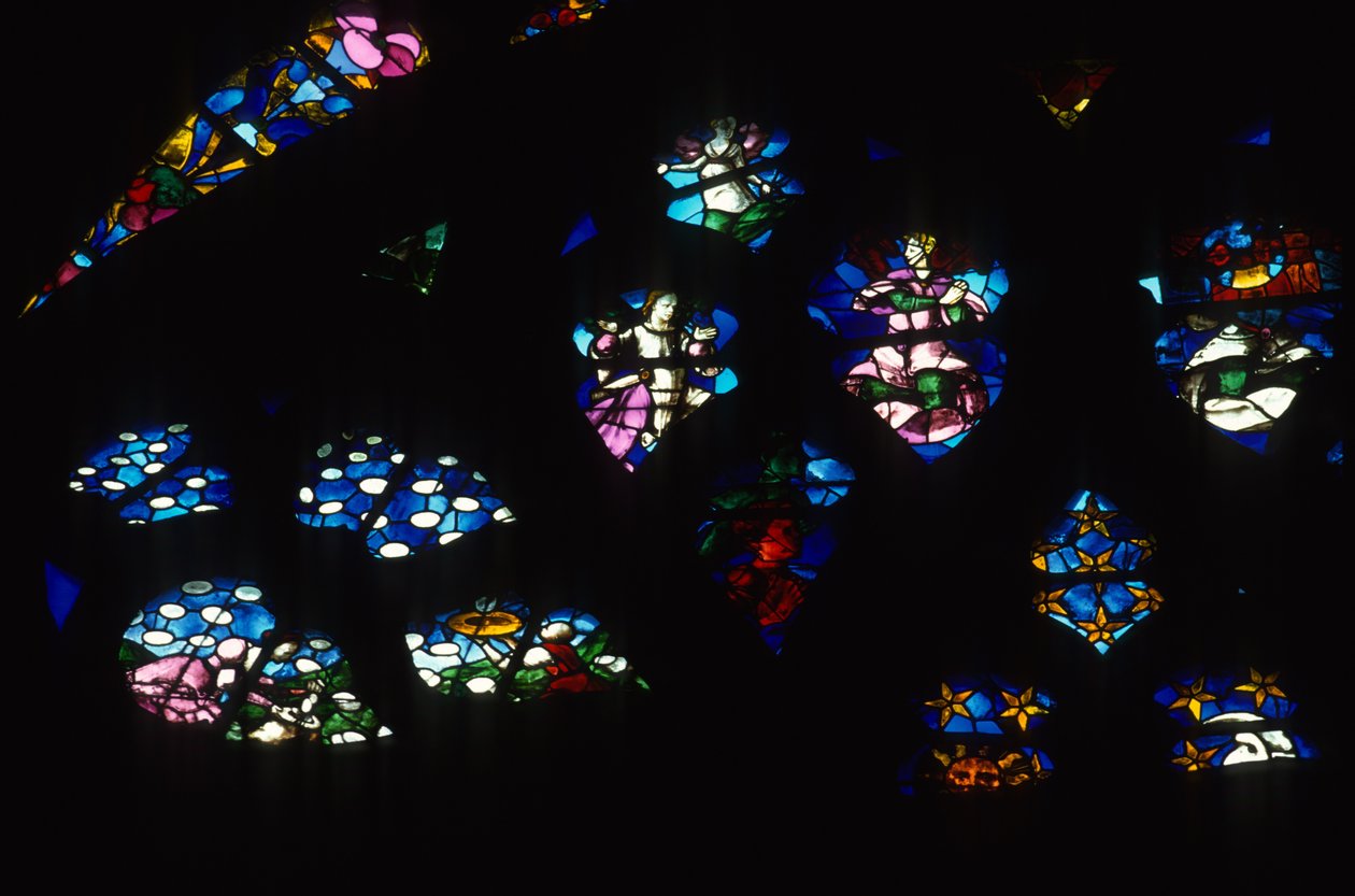 Südliches Rosenfenster von Martin Chambiges
