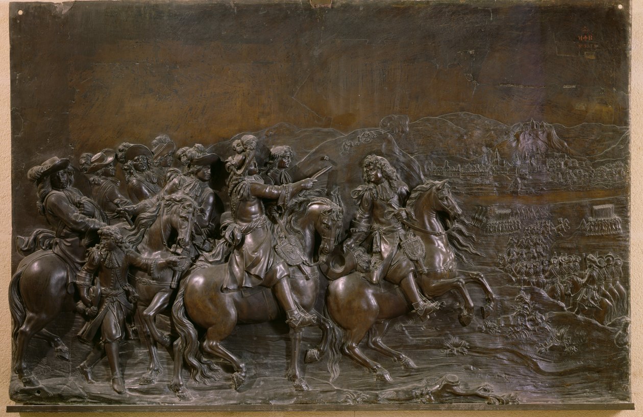 Eroberung der Franche-Comté 1674, ca. 1686 von Martin Desjardins