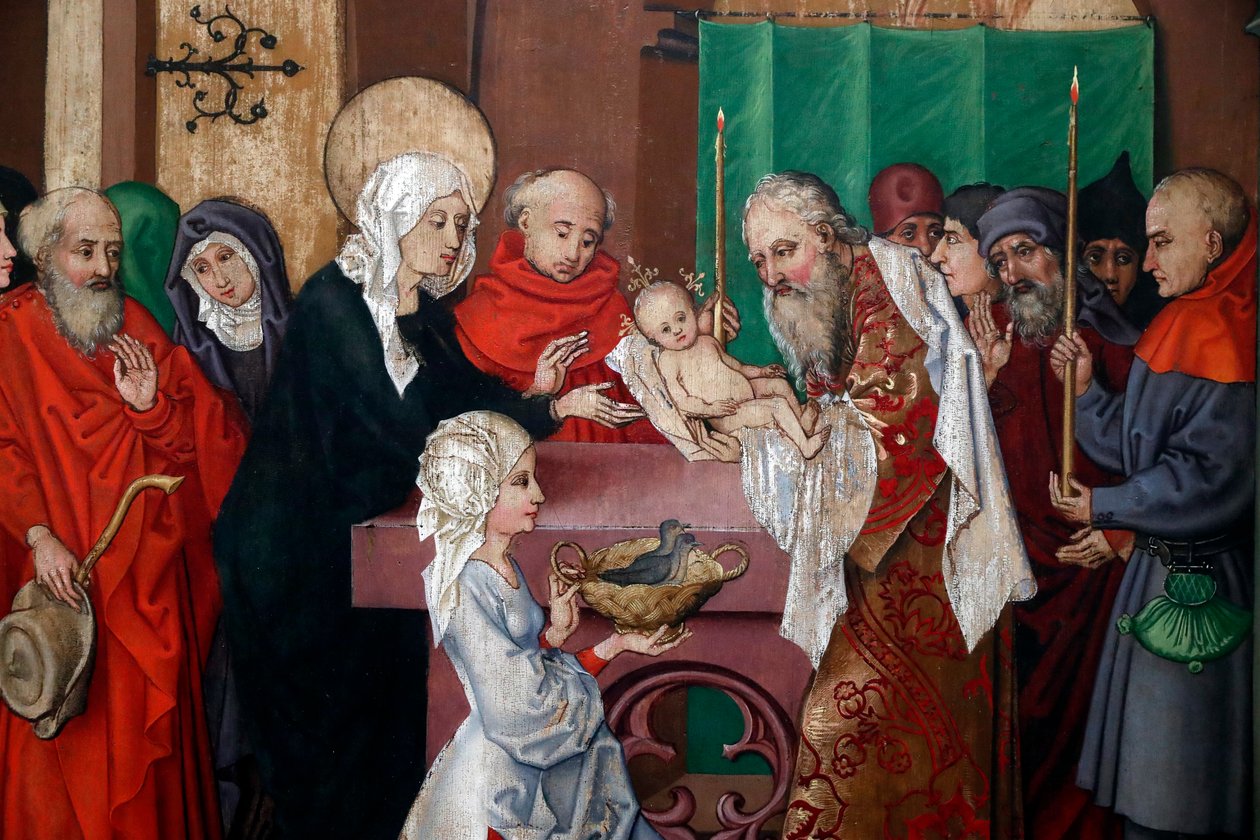 Darstellung Jesu im Tempel von Martin Schongauer