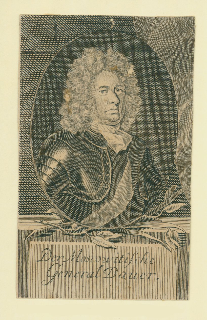 Christian Felix Bauer 1667-1717 von Martin Bernigeroth