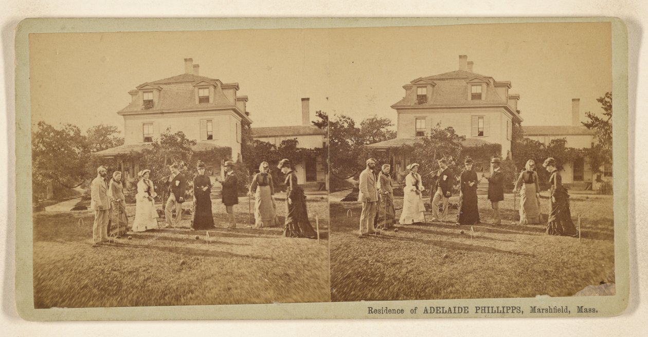 Wohnsitz von Adelaide Phillipps, Marshfield, Mass. von Martin Chandler