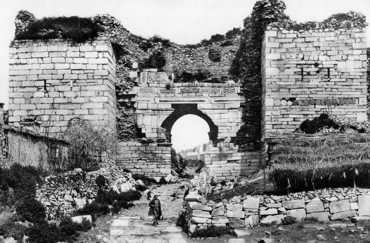 Tor, Ephesus, Türkei, 1937 von Martin Hurlimann