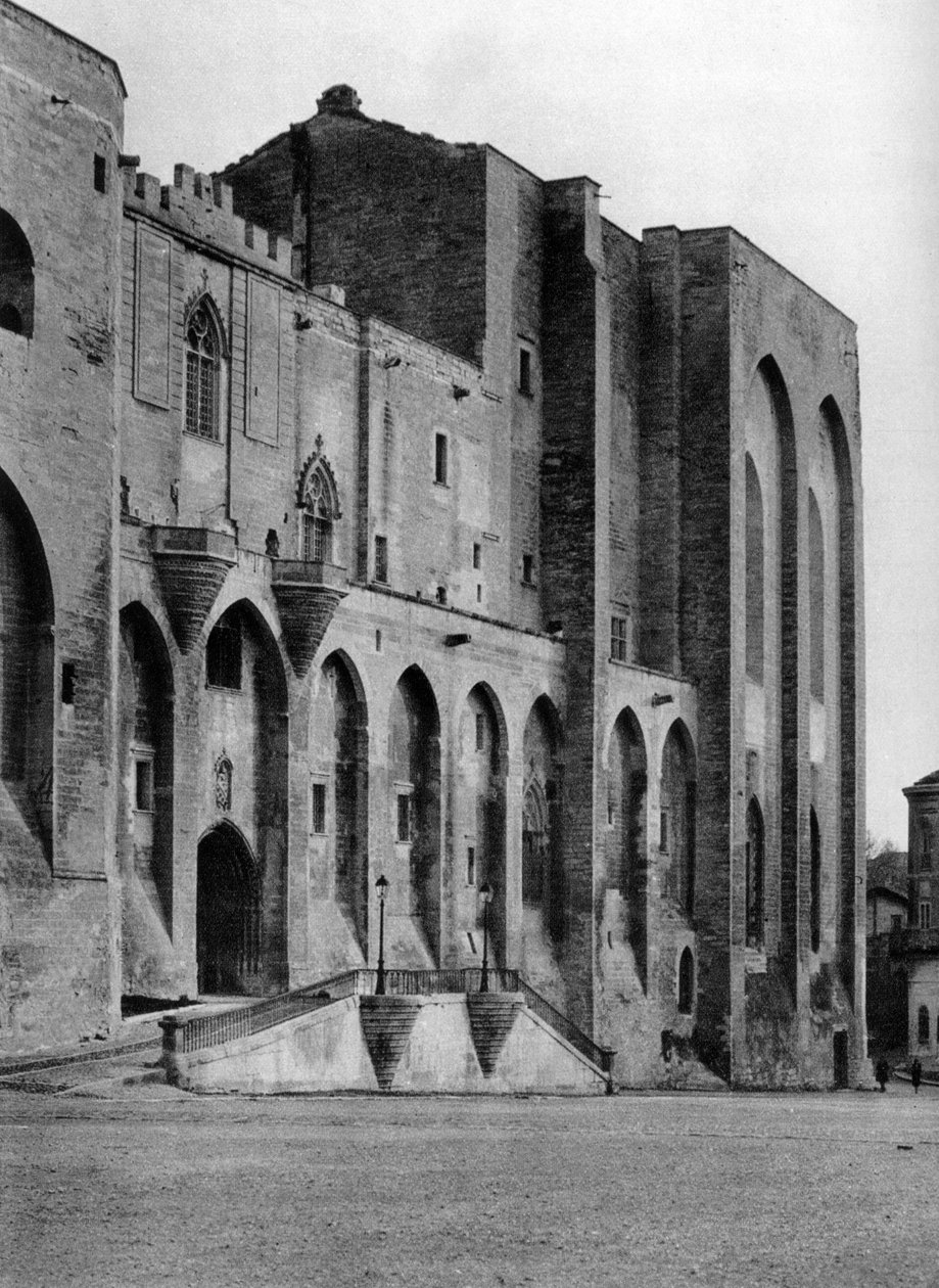 Papstpalast, Avignon, Frankreich von Martin Hurlimann