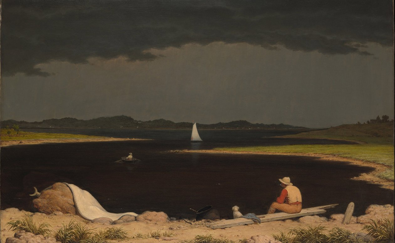Annäherndes Gewitter von Martin Johnson Heade