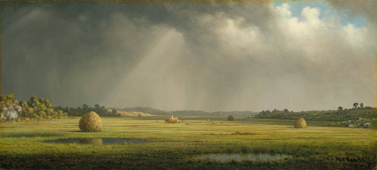 Newburyport Meadows von Martin Johnson Heade