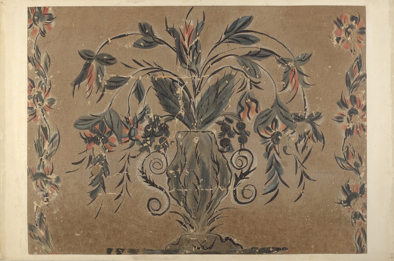 Wandmalerei, ca. 1939 von Martin Partyka