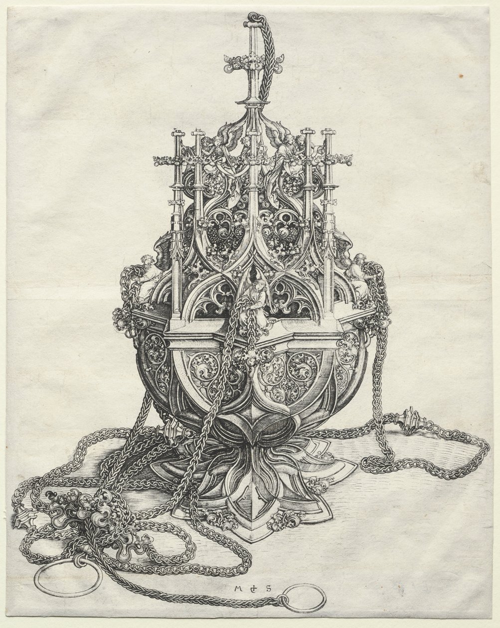 Ein Weihrauchfass von Martin Schongauer