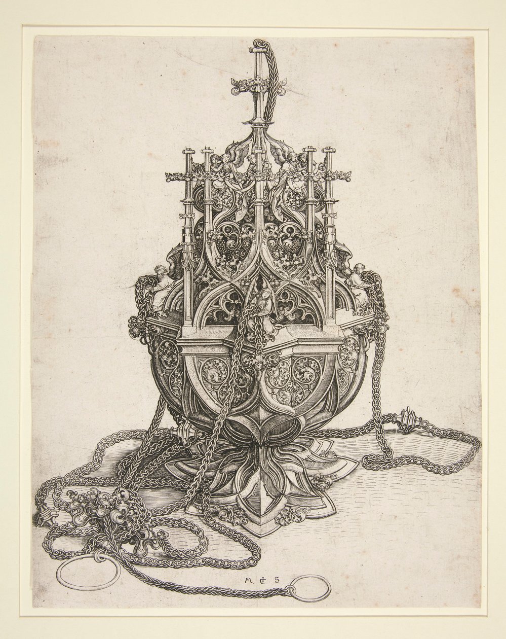 Ein Weihrauchfass von Martin Schongauer