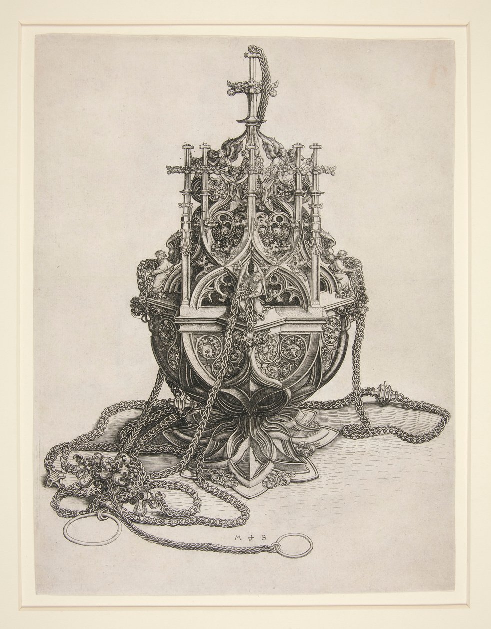 Ein Weihrauchfass von Martin Schongauer
