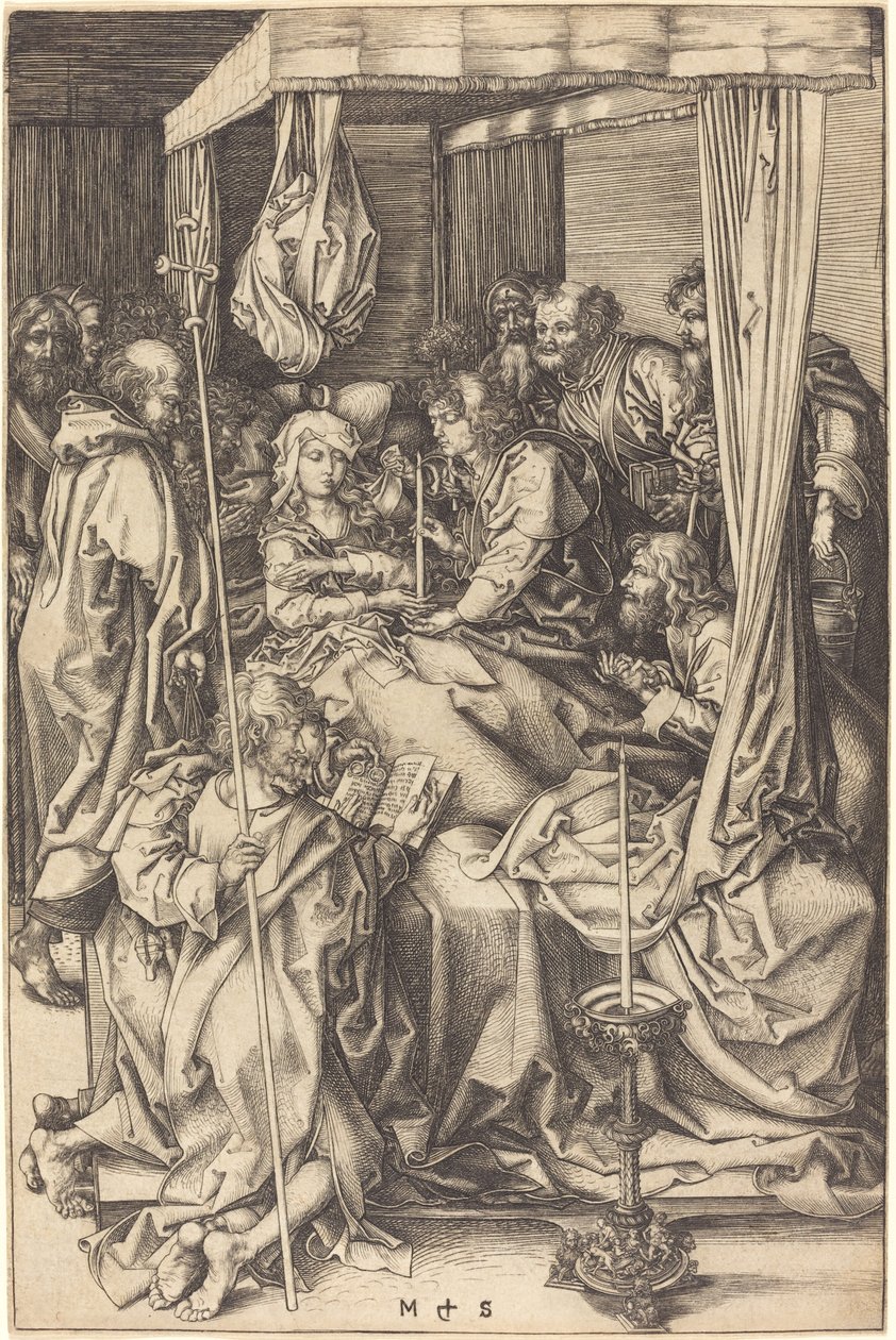 Tod der Jungfrau von Martin Schongauer